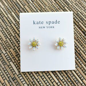 Kate Spade Dazzling Daisy Stud Earrings Gold